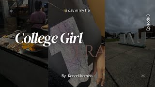 College girl era S1 E1  life As A Education Major  on time for class  flat tire  More [upl. by Bow]