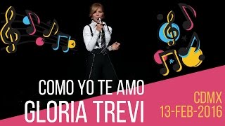 Como Yo Te Amo  Gloria Trevi  Arena Ciudad de Mexico 13 de febrero 2016 [upl. by Newfeld474]