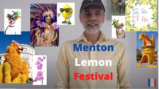 La Fête du Citron à Menton  Menton Lemon Festival learn French [upl. by Octavla523]