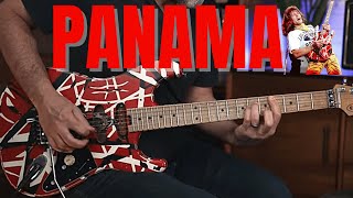 This Might Be The Most In Depth Lesson I Have Ever Done  Van Halen Panama  Guitar Lesson [upl. by Tnecniv]