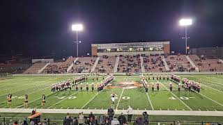 Massillon Tigers halftime show Vs Licking Heights 2024 [upl. by Xavler874]