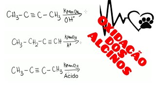 Oxidação dos Alcinos  Propriedade Química AULA 33 [upl. by Eiramyma]