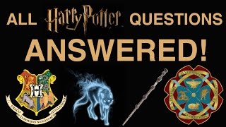 Full Pottermore Patronus Quiz All The Questions [upl. by Lagiba763]