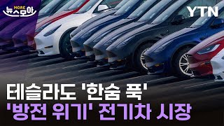 뉴스모아 테슬라도 한숨 푹…방전 위기 전기차 시장 전망은  YTN [upl. by Adnuahs]