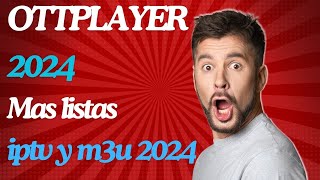 Rosadin y Ottplayer mas listas m3u Octubre 12 2024 [upl. by Niccolo]