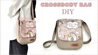 Easy To Make Mini Crossbody Bag  Mini Crossbody Bag Tutorial [upl. by Vowel]