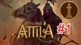 Attila Total War Lakhmids Campaign 1 [upl. by Novyaj]