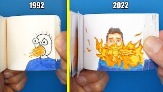 Remaking My Favorite Flipbook 30 YEARS LATER [upl. by Nyraf415]