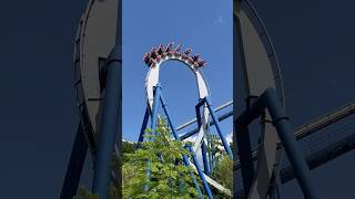 Afterburn  Carowinds  Roller Coaster  Inverted Coaster [upl. by Modeerf149]