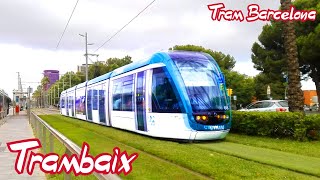 TRAM Barcelona  Trambaix T1  T2  T3  Alstom Citadis 302 [upl. by Santana]