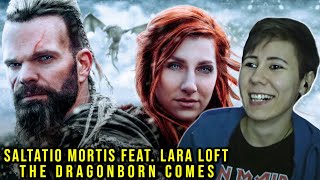 Saltatio Mortis ft Lara Loft  The Dragonborn Comes quotThe Elder Scrolls V Skyrimquot  Reaction [upl. by Anaile]