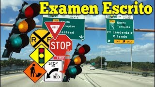 Examen Escrito de Manejo 2018 Preguntas del Test Teorico DMV en Español [upl. by Nerak224]