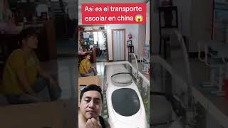 Qué opinas de ese transporte escolar en china 😱 humor shortsviral shortvideo viralvideo [upl. by Eniawtna424]