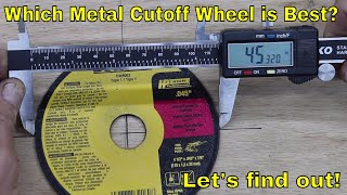 Best Metal Cutoff Wheel Brand 6 Brands Tested Lets find out [upl. by Gilburt288]