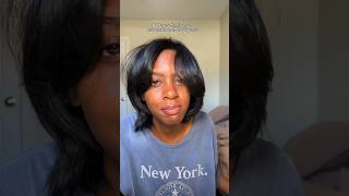 Trying a new flat iron after 5 years hair grwm naturalhair [upl. by Ybba178]