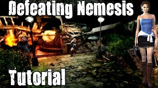 Resident Evil 3 Tutorial Defeating Nemesis Easiest Way [upl. by Nivrad]