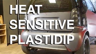 HEAT SENSITIVE PLASTIDIP Thermochromatic Pigments in Dip [upl. by Afira504]