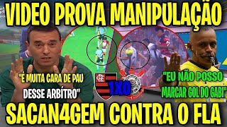 🚨😱 FICOU INDIGNADO 1 PENALTI E UM GOL LEGAL PARA O MENGÃO FLAMENGO 1X0 CORINTHIANS [upl. by Enoj195]