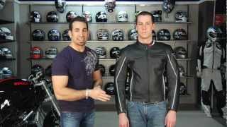 Dainese SF Leather Jacket Review at RevZillacom [upl. by Motteo]