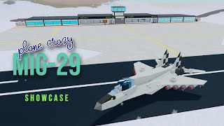 MiG29 Plane Crazy  Roblox  Showcase [upl. by Yamauchi177]