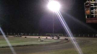 go kart wreck volusia speedway park [upl. by Akcira377]