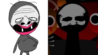 Incredibox Sprunki Horror Drawing Meme  Sprunki Horror [upl. by Photina]