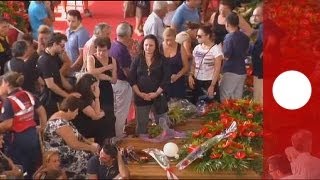 Strage del bus in Irpinia i funerali tra il dolore dei parenti [upl. by Iredale772]