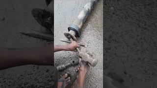 Shaft check nut lock mechanic viralvideo youtubeshorts mechanic [upl. by Nawd]