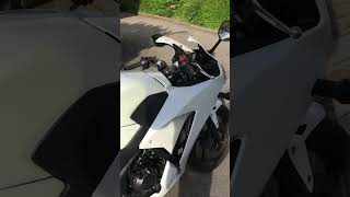 Honda CBR 300R Leo Vince exhaust sound without db killer3 [upl. by Yla]