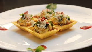 Mexican canapes recipe  Quick party snacks recipe  Veg party starters recipe [upl. by Bills]