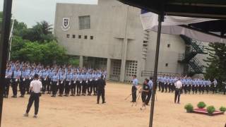 24th macau policy training school graduation march  entering [upl. by Gates189]