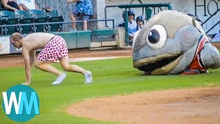 Top 10 Ridiculous Mascot Moments [upl. by Becket454]