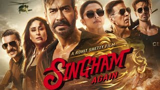 Singham Again Trailer  A Rohit shetty cop universe  Review  singhamagaintrailer [upl. by Glinys227]