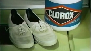 Clorox Bleach Clean Sneakers Commercial Late 1970s [upl. by Medor]