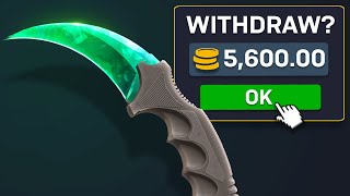 CAN I WITHDRAW THIS KARAMBIT CSGOEmpire [upl. by Ennovyhs171]