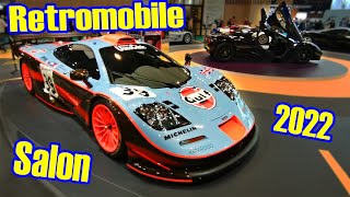 🚗 Visite Guidée du RETROMOBILE 2022 🏎 [upl. by Eemaj]