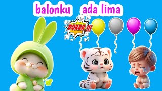 Balonku  Cici Cuit  Tek kotek  Lagu Anak Anak  Lagu Anak Indonesia Populer  Rido kids song [upl. by Zephaniah]