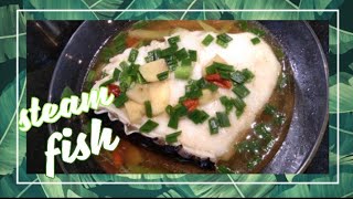 STEAM COD FISH WITH GINGER  CHINESE STYLE [upl. by Ottinger117]