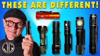 6 Awesome EDC Flashlights with Super Powers Everyday Carry [upl. by Keryt]