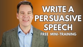 How to Write a Persuasive Speech [upl. by Grassi]