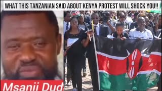 SHOCKING ANTI PROTEST IN TANZANIA AS ARTIST JOIN KENYA GEN Z IN RUTO MUST GO MISSION [upl. by Baalbeer]