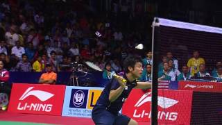 THOMAS AND UBER CUP FINALS 2014 Session 18 Match 2 [upl. by Retla133]