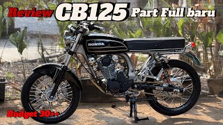 Review CB125 owner dari Bali full baru  Las Arit Garage [upl. by Binnings245]