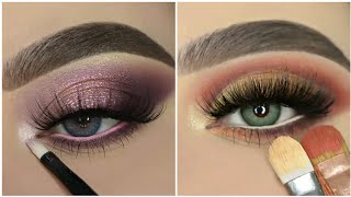 Melhores Tutoriais de Maquiagem para os Olhos😍 Inspiração 40💜New Eye Makeup Trends 2021 [upl. by Creighton]