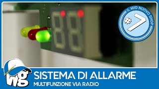 Sistema di allarme radio multifunzione [upl. by Odnavres221]