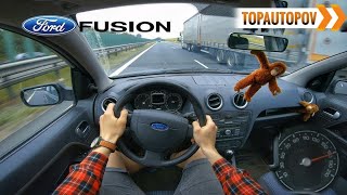 Ford Fusion 14 16V 59kW 44 4K TEST DRIVE  SOUND ACCELERATION OFFROAD amp ENGINE🔸TopAutoPOV [upl. by Heffron]