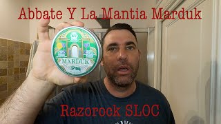 💈 Abbate Y La Mantia Marduk  Razorock SLOC 💈 Rasatura tradizionale  Wet shaving [upl. by Claudine]