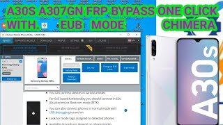 A30S A307GN FRP BYPASS ONE CLICK WITH EUB MODE CHIMERA [upl. by Enilegnave]