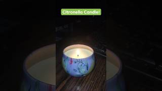 Citronella Candle  Mosquito Repellent  Relaxing Aroma [upl. by Anyalram]