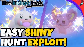 5 INSANE Shiny Hunts Exploit for Pokemon Indigo Disk [upl. by Nanette959]